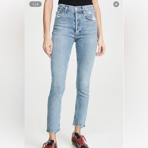 Agolde Nico High Rise Slim Fit Jeans